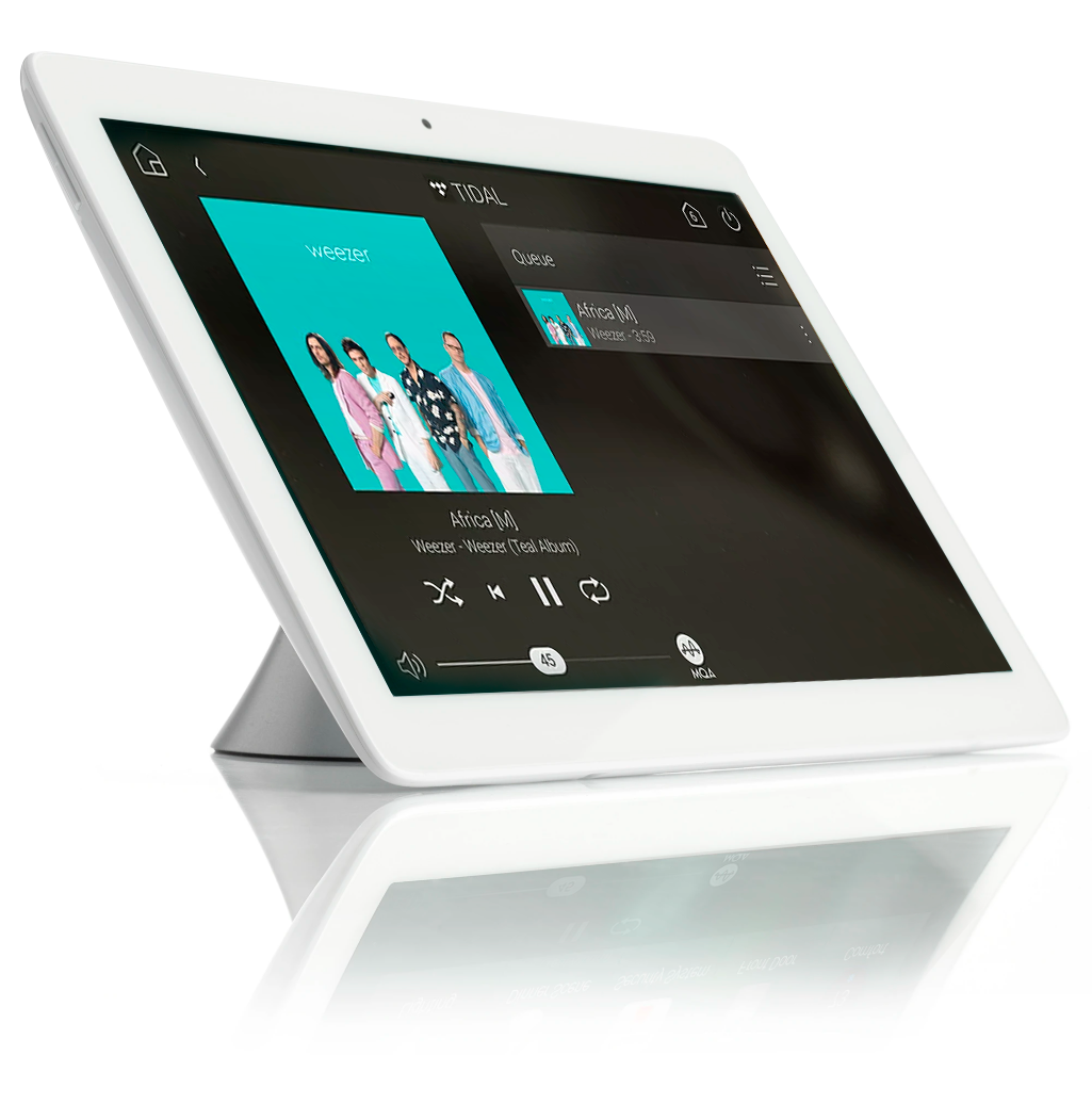 control4 device with tidal interface